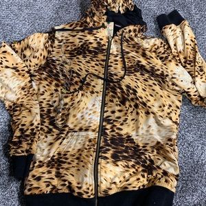 Ed Hardy reversible hoodie